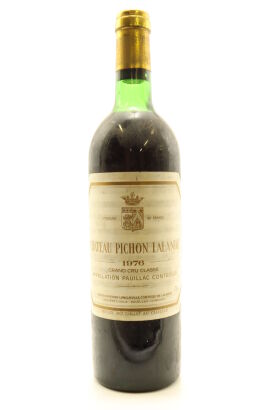 (1) 1976 Chateau Pichon Longueville Comtesse de Lalande, Pauillac