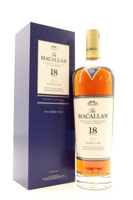 (1) The Macallan Double Cask 18 Year Old Single Malt Scotch Whisky Speyside - Highlands, 43% ABV