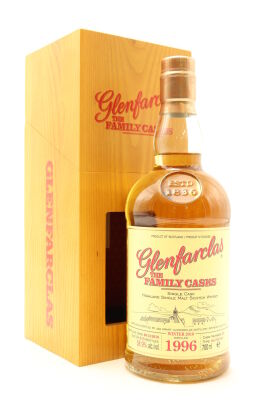 (1) Glenfarclas 1996 The Family Casks Single Cask Vintage Single Malt Scotch Whisky, 58.9% ABV