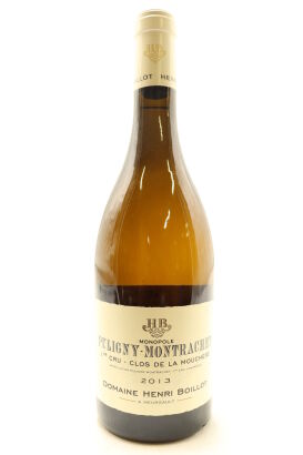 (1) 2013 Domaine Henri Boillot Clos de la Mouchere Monopole, Puligny-Montrachet Premier Cru [JR18]