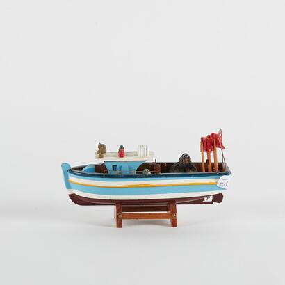A Small Handmade Model Of A Fishing Boat