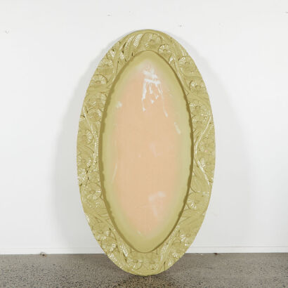 A Carved Mirror Frame by Denis Conway