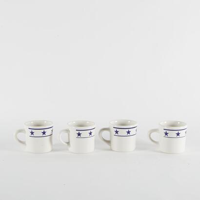 A Collection Of Four Sterling China U.S.A Mugs