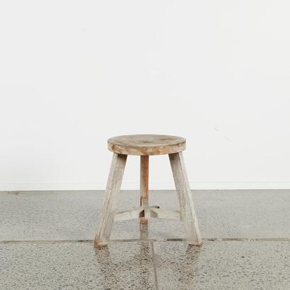 An Aged Wooden Stool