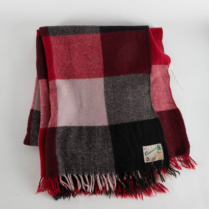 A Tartan Onehunga Mills Blanket