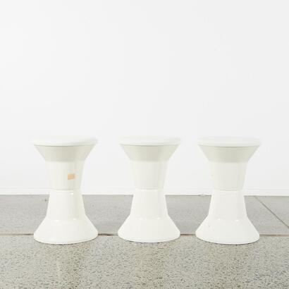 A Collection Of Three Coroma Stools