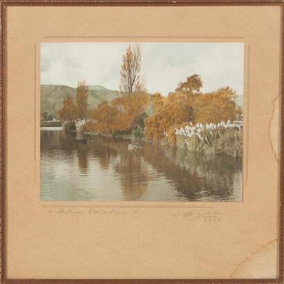 PHOTOGRAPHER UNKNOWN A Hand Coloured Landscape