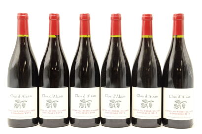 (6) 2014 Clos d'Alzan Cotes du Rhone Villages Signargues, France