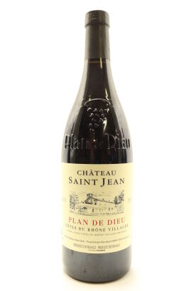 (1) 2013 Chateau Saint-Jean, Cotes du Rhone Villages Plan de Dieu