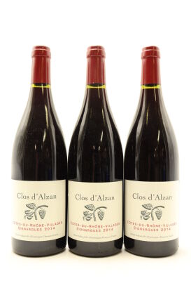 (3) 2014 Clos d'Alzan Cotes du Rhone Villages Signargues, France