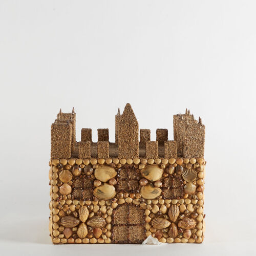 A Folk Art Shell Castle