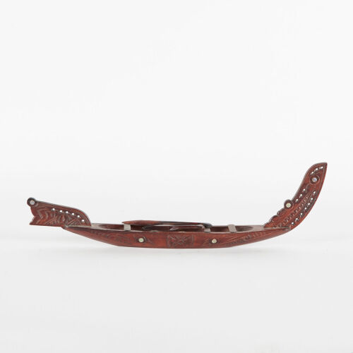 A Folk Art Carved Waka