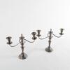Two Ornate Antique Candelabras - 2