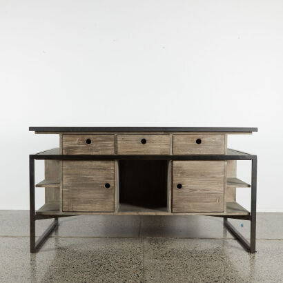 An Industrial Storage Desk