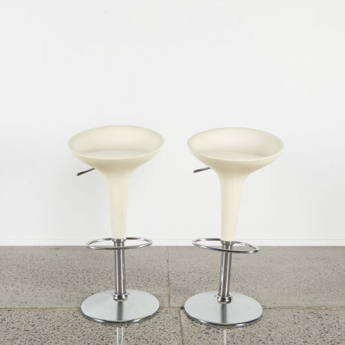 A Pair Of Magis Bombo Barstool By Giovannoni