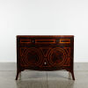 An Angelo Cappellini Ornate Fruitwood Cabinet