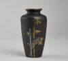 A Japanese Gold-Filled Bamboo Porcelain Vase, Meiji Period