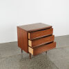 A Paul McCobb Style Mid-Century Walnut Three Drawer - 2