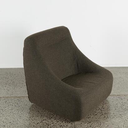 A Grant Featherston Numero IV Chair In Khaki Boucle