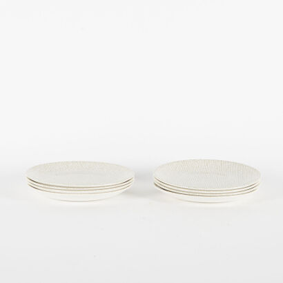 A Set Of Seven Royden Aztec Dinnerwear Side