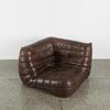 A Togo Leather Corner Sofa By Michel Ducaroy For Ligne Roset - 2
