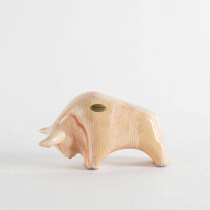 An Otto Keramik Ceramic Bull