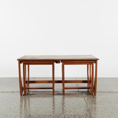 A Mid-Century Set of Nesting Tables