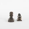 A Hei Tiki Ashtray And Matchstick Holder