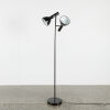 A Modern Black Adjustable Floor Lamp