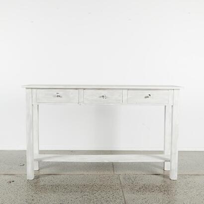 A Shabby Chic Three Drawer Console