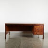 A Mid Century Rosewood & Walnut Desk