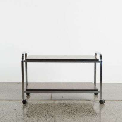 A Mid Century Drinks Trolley