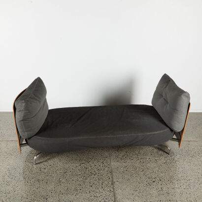 An Italian Somaschini Designer Swivelling Back Daybed