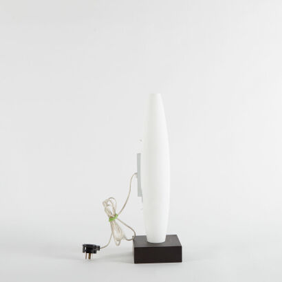 A Modernist Italian Glass Table Lamp