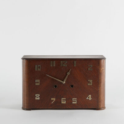 A Hamburg American Clock Company Art Deco Mantle Clock