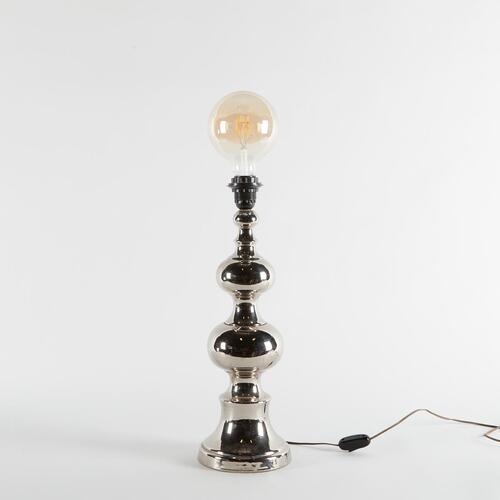 An Italian Sliver Ceramic Lamp