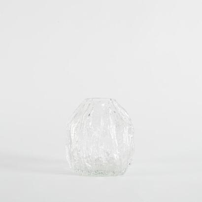 A Glacial Glass Vase