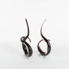 A Pair Of Venetian Murano Love Knot Art Glass AF - 2