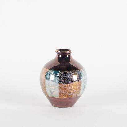 A Ceramic Lustre Glaze Vase by Mike Cogswell