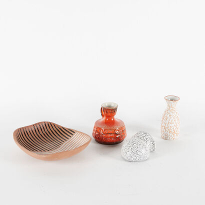 A Collection Of Four German Ceramics