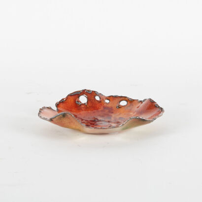 An Art Enamel Dish