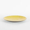 A Striped Enamel Charger Plate