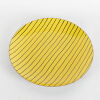 A Striped Enamel Charger Plate - 2