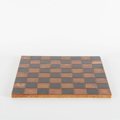 A Handmade Wooden Chess Board