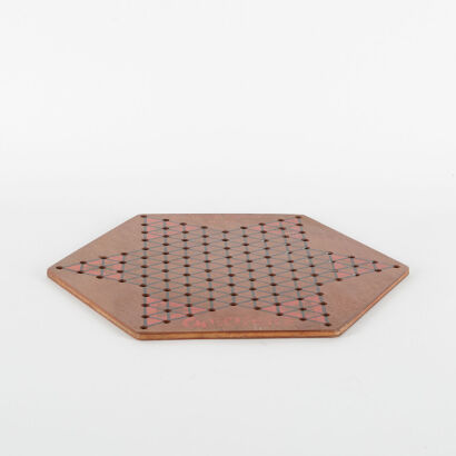 A Vintage Chinese Checkers Board