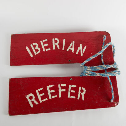 A Vintage Nautical Sign