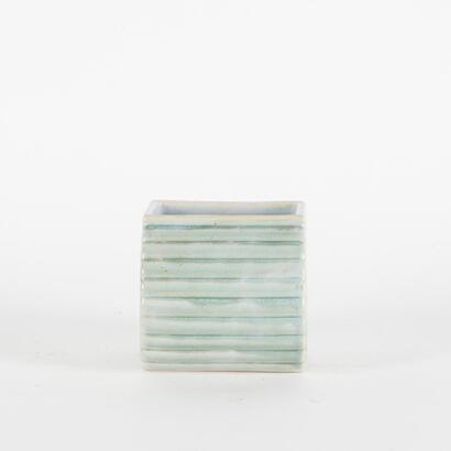 An Early Rare Crown Lynn Vase With Fractionated Marks To Base