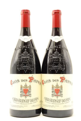(2) 2013 Paul Avril Clos des Papes Chateauneuf-du-Pape, Rhone, 1500ml [JR17] [WS94]