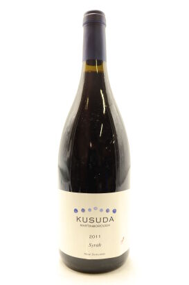 (1) 2011 Kusuda Syrah, Martinborough [JR16.5] [BC95]