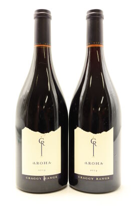 (2) 2014 Craggy Range Aroha Pinot Noir, Martinborough [JR17] [WS93] [BC98]